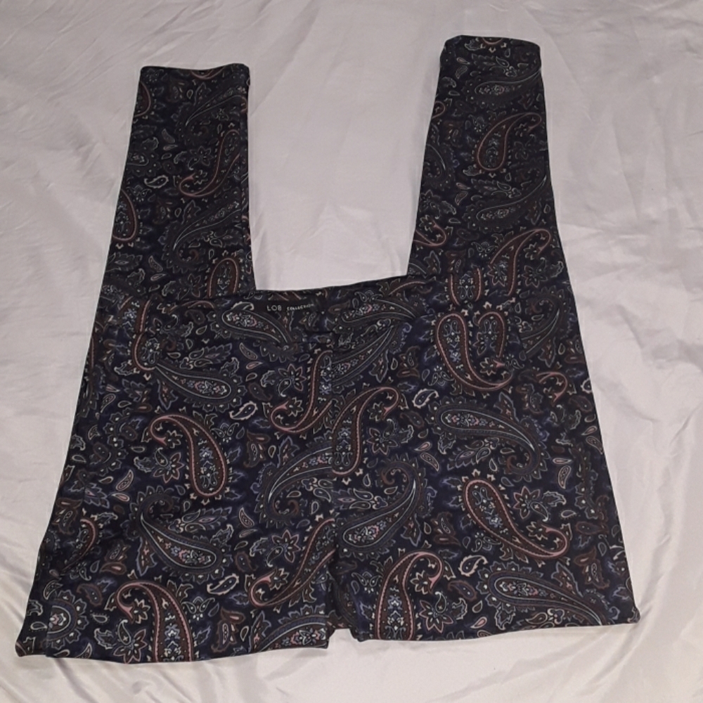 LOB Collection paisley pants.